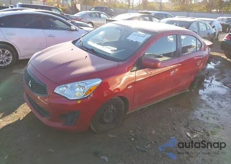 2020 Mitsubishi Mirage G4 Es z USA, uszkodzony, nr VIN ML32F3FJ8LHF12755